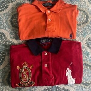 Polo Ralph Lauren Men’s BUNDLE .2 collared polo shirts in EUC‼️